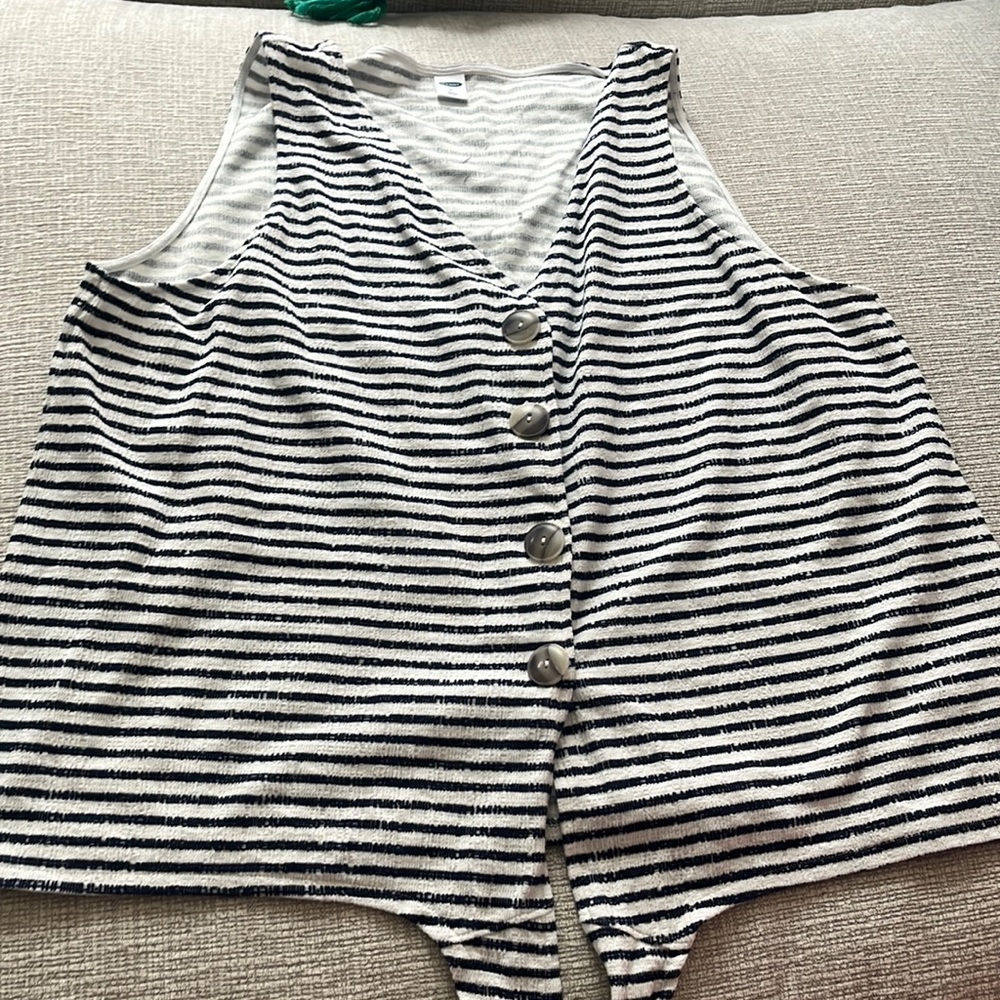 Striped tank top